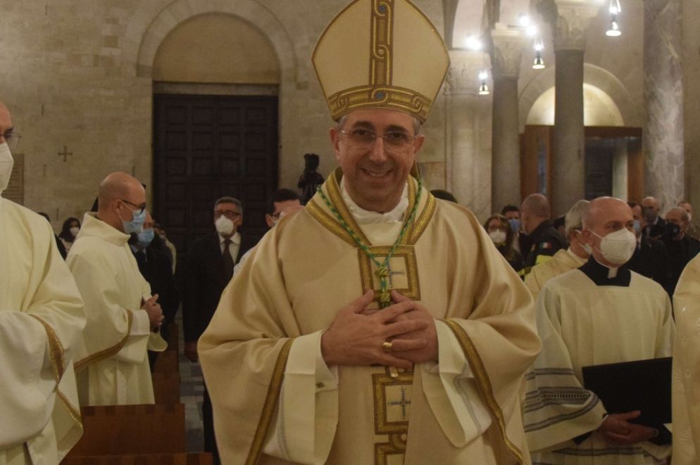 L'arcivescovo di Bari-Bitonto Giuseppe Satriano - Archivio dell’Arcidiocesi di Bari-Bitonto