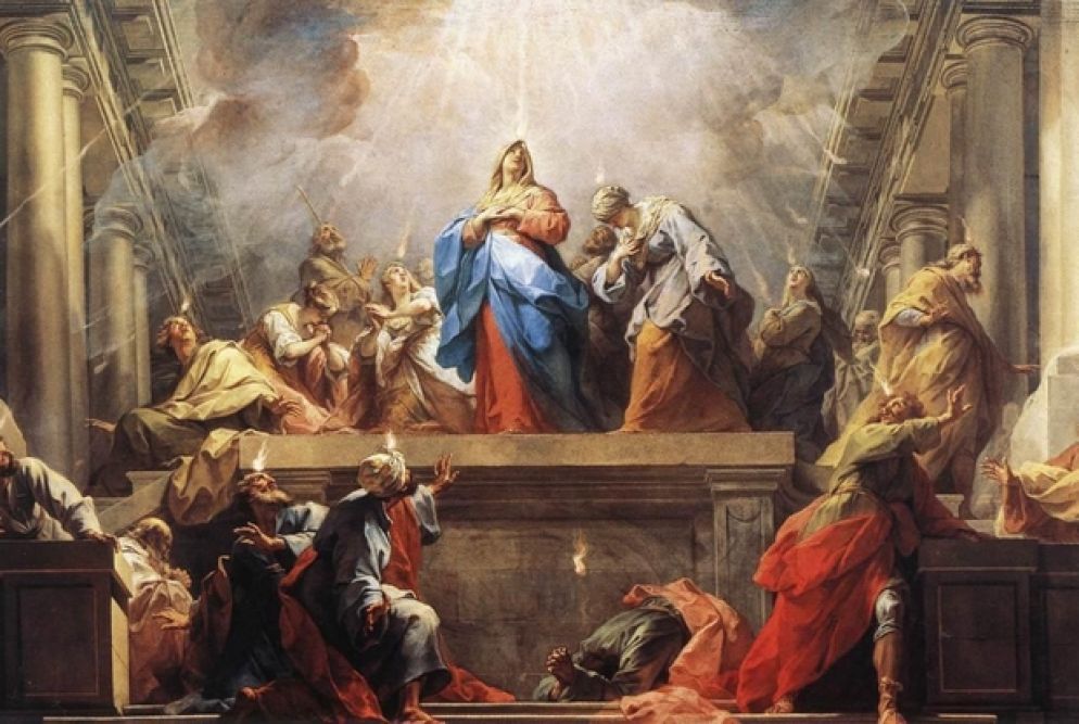 Jean ii Restout, "La Pentecoste"