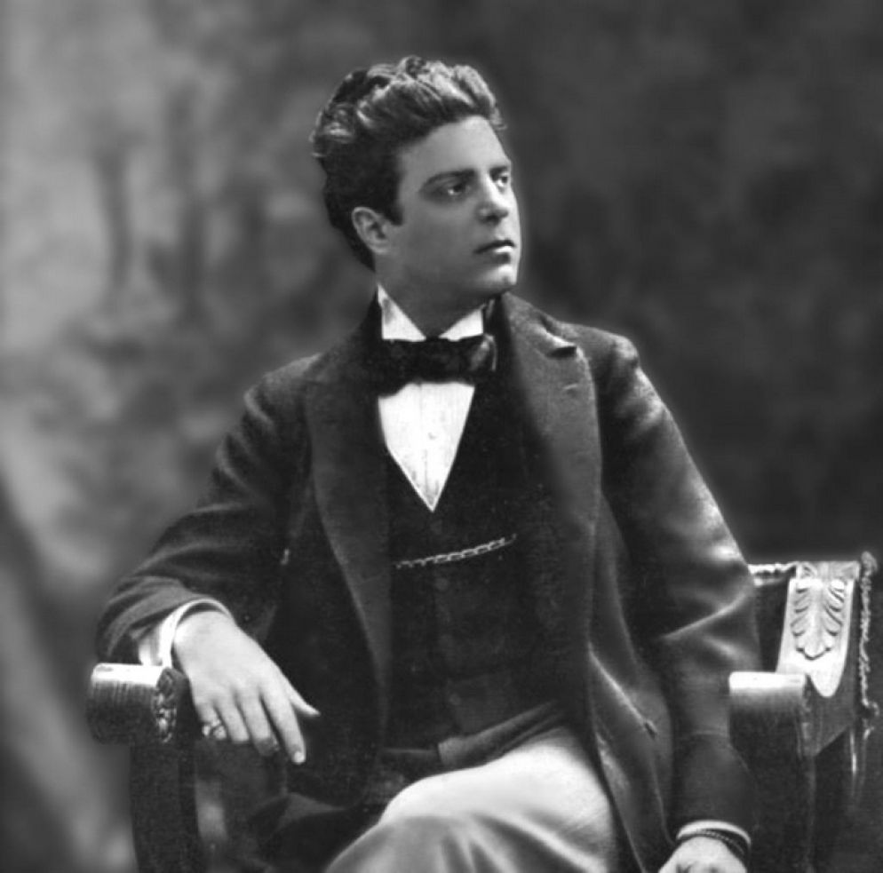 Pietro Mascagni (1863-1945), autore di “Cavalleria rusticana” - Archivio famiglia Mascagni