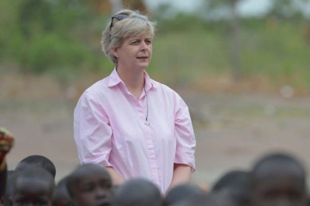 La preside Orla Treacy - dal sito www.loretorumbek.ie