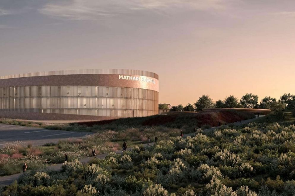 L'edificio principale amministrativo e ospedaliero del Mathari Mental Hub di Naitrobi