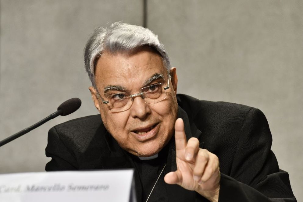 Il cardinale Marcello Semeraro - Foto Siciliani