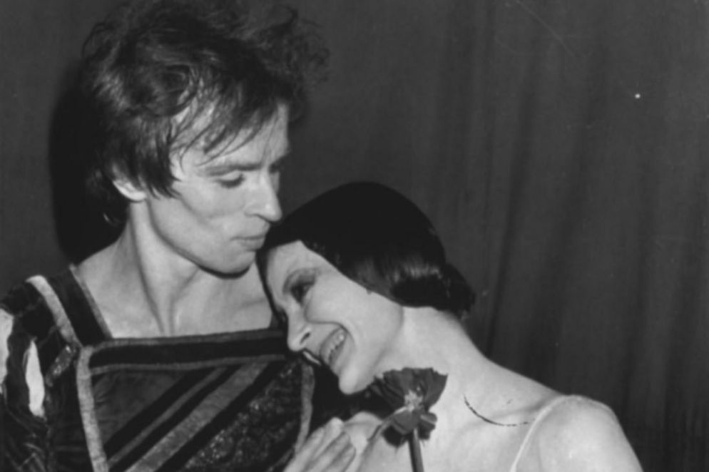 Con il “partner ideale”, Rudolf Nureyev - .