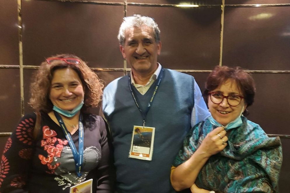 Stefania Santarelli, Rino Berlini e Palma Lucchi, Cesena - Ognibene