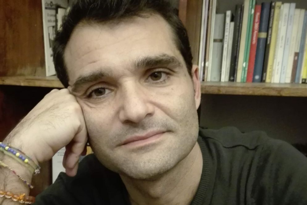 Lo scrittore Daniele Mencarelli