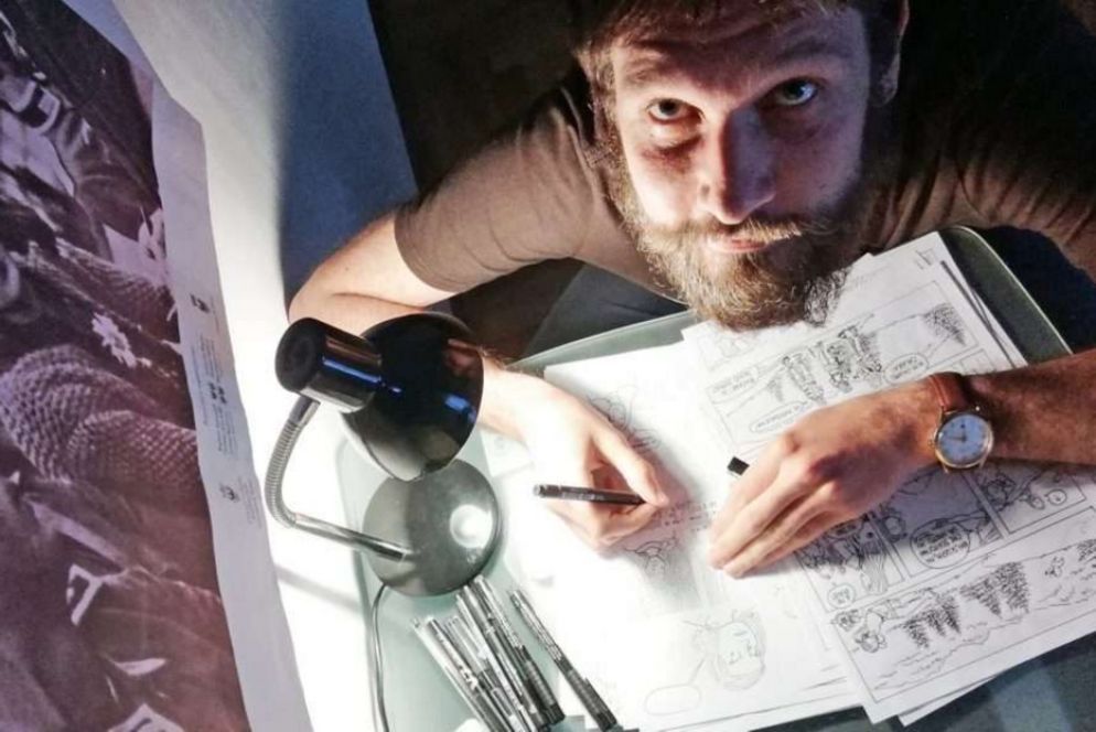 Il disegnatore Giorgio Romagnoni - Vita Trentina