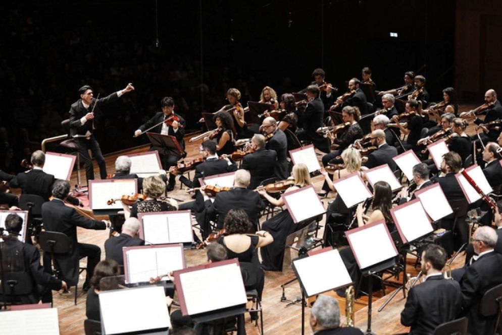 Ezio Bosso dirige il concerto bolognese in memoria di Claudio Abbado - Musacchio Ianniello Pasqualini