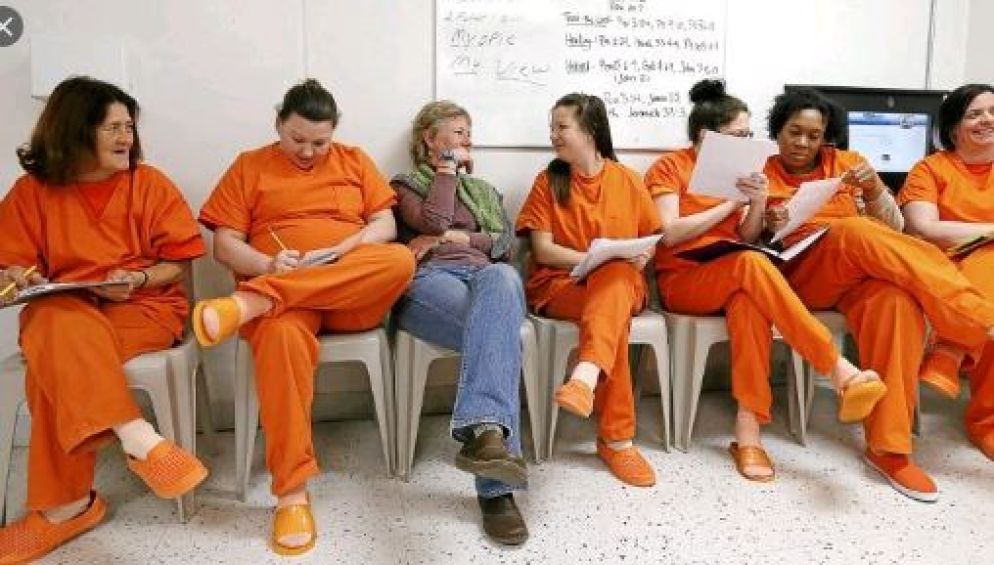 Ellen Stackable con le sue allieve