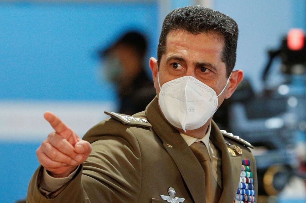 Francesco Paolo Figliuolo nuovo commissario straordinario all’emergenza Covid-19, che il premier Mario Draghi ha voluto al posto di Domenico Arcuri - Reuters