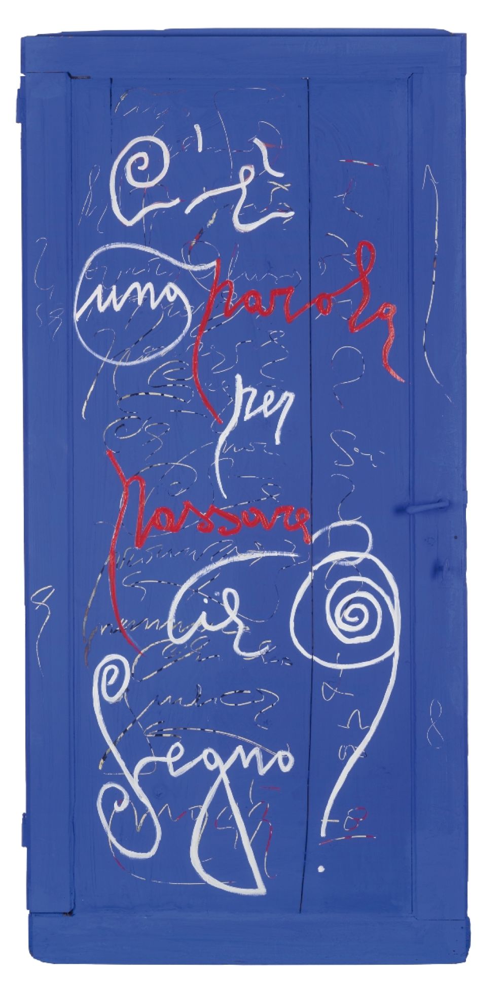 Una delle opere di Marco Nero Rotelli per la plaquette edita da Metteliana e Associazione Mendrisio Mario Luzi Poesia del mondo - Rotelli/Metelliana