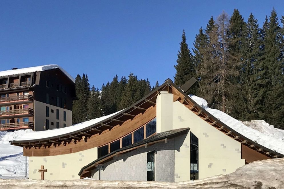 La chiesa di Nostra Signora d'Europa a Campiglio