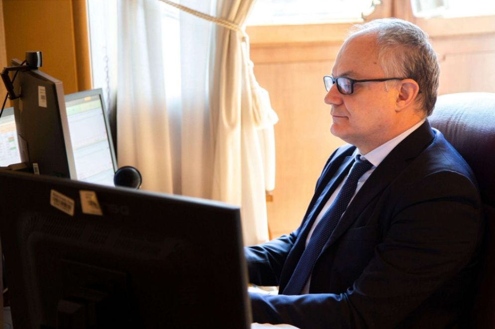 Il ministro dell'Economia, Roberto Gualtieri - Ansa