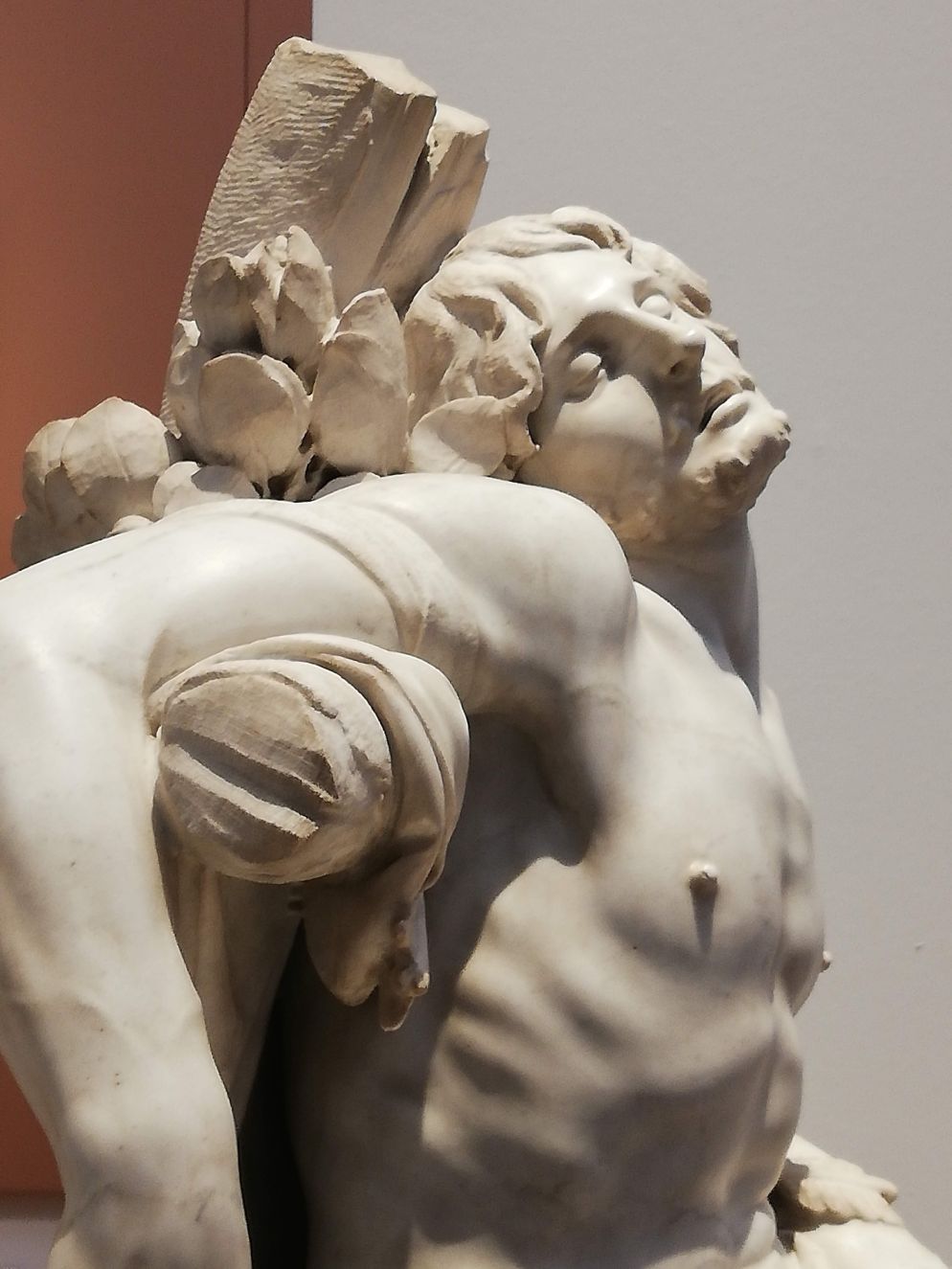 Gian Lorenzo Bernini, «San Sebastiano» (Madrid, Museo Thyssen-Bornemisza, particolare) - .