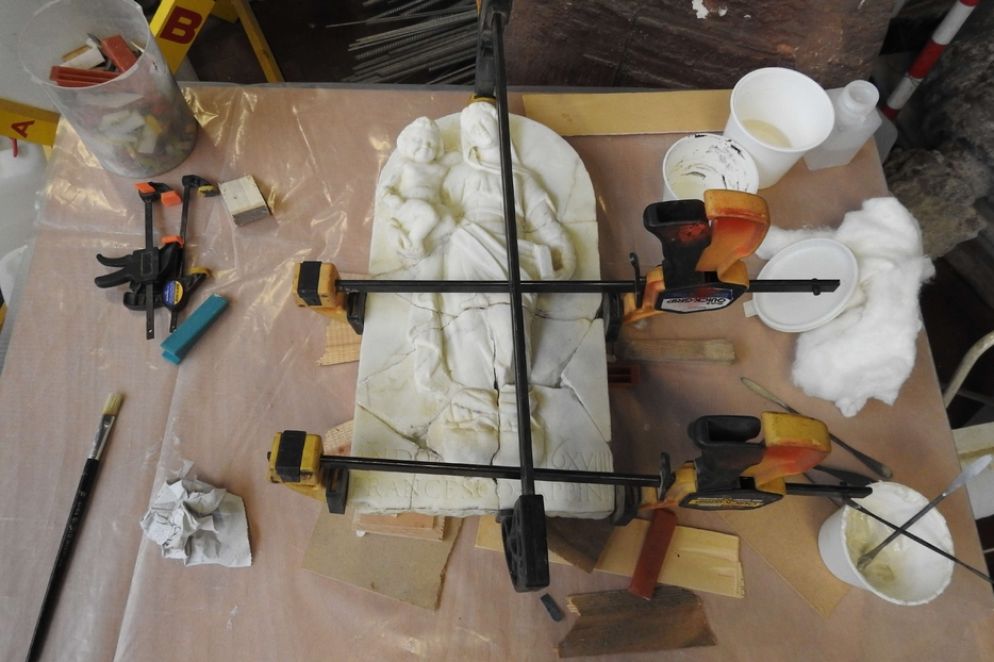 Il restauro di un'edicola votiva - Cai Parma