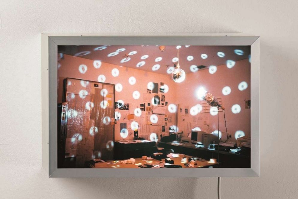 Colored light in studio Light boxes, 1995 - Matt Mullican