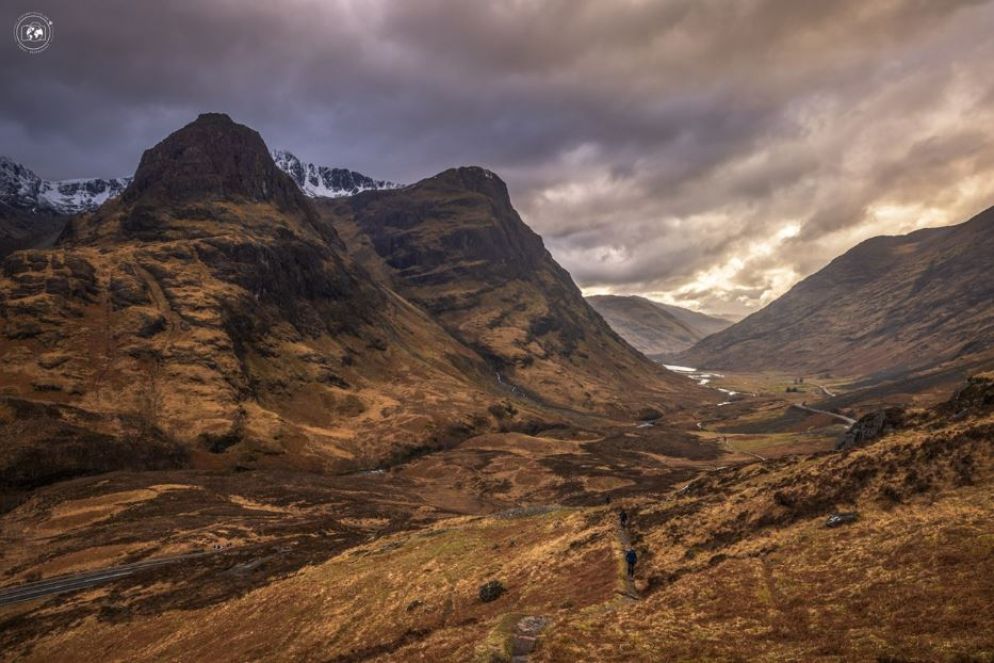 La valle di Glencoe, sede di scontri sanguinosi tra clan scozzesi a fine 1600
