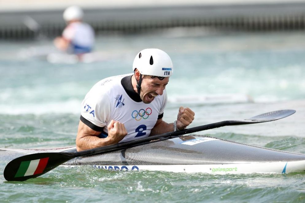 L'esultanza di Giovanni De Gennaro