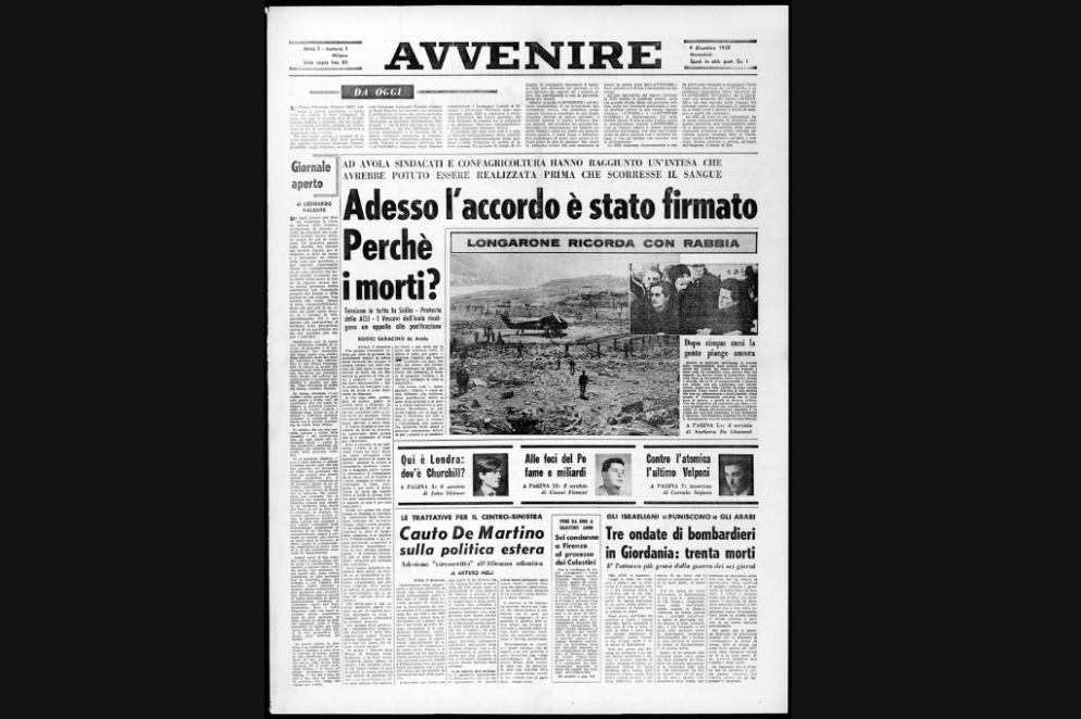 Il quotidiano nazionale dei cattolici italiani esordisce nel pieno di una stagione di profondi cambiamenti nel mondo e nella società, segno della volontà della Chiesa e del cattolicesimo italiano di partecipare attivamente e con spirito costruttivo ai grandi dibattiti del nostro tempo