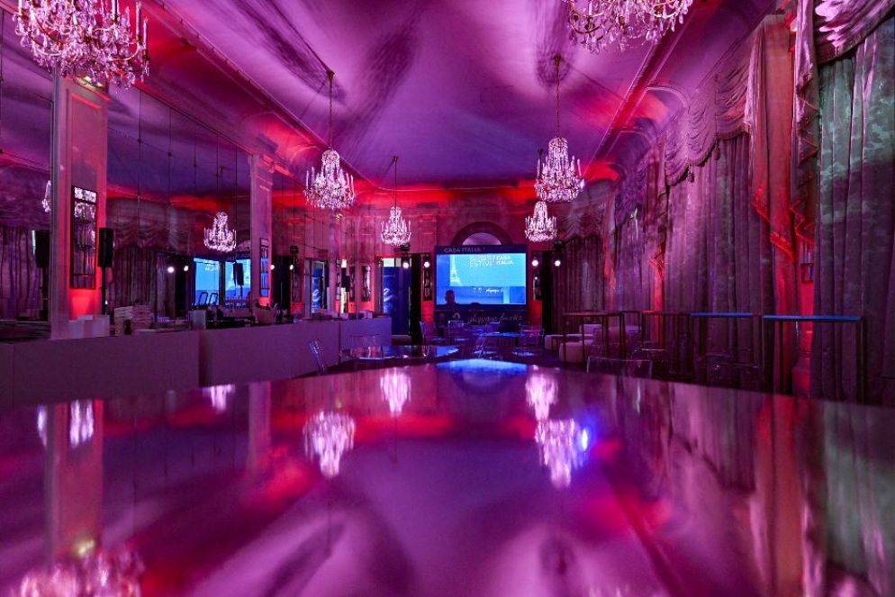 Casa Italia paralimpica con le opere di Michelangelo Pistoletto