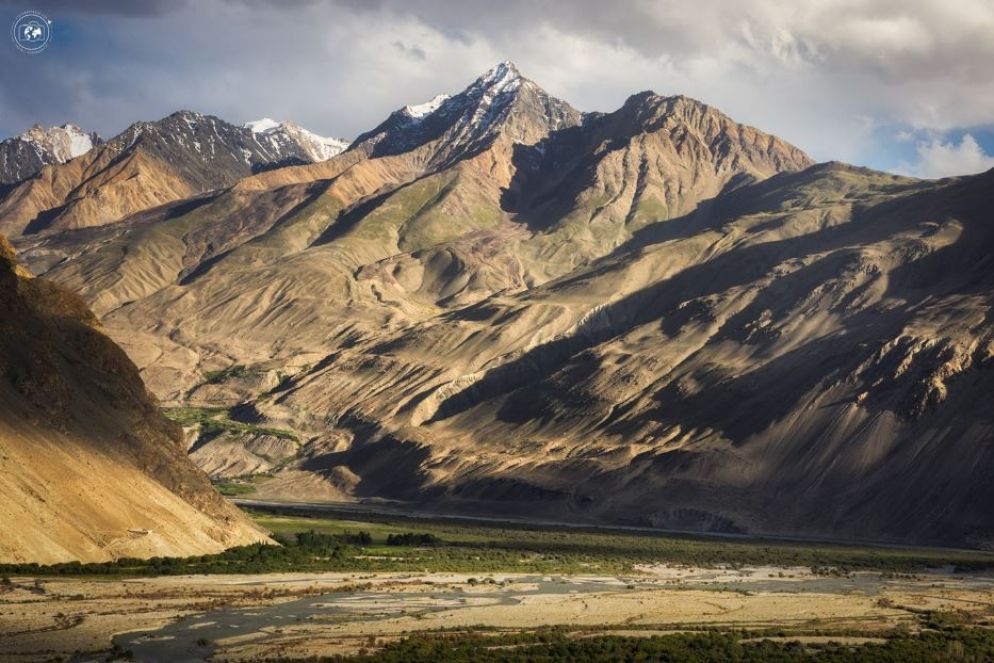 Le montagne dell'Hindukush ,alla formazione del fiume Panj