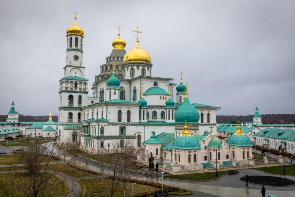Visione complessiva della cattedrale della Resurrezione
