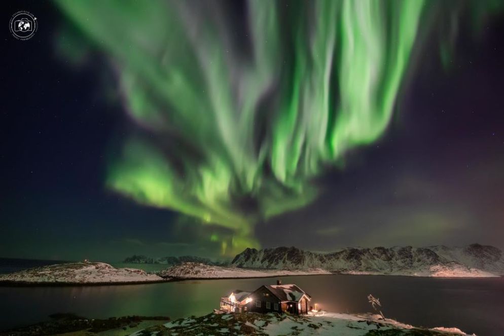 Aurora a Gjesvaer, Norvegia del Nord
