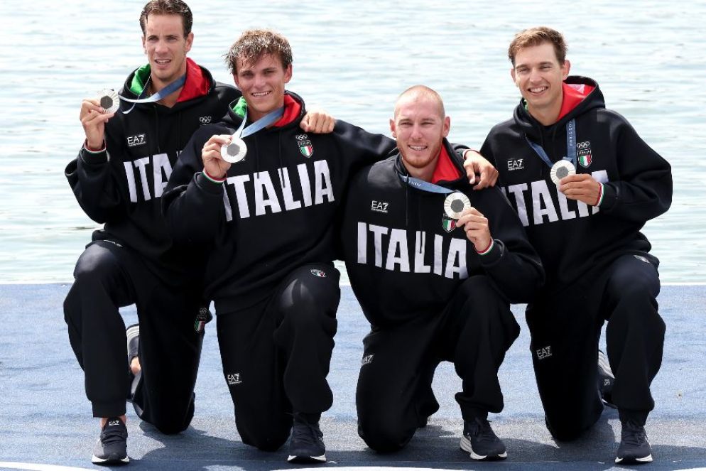 Luca Chiumento, Luca Rambaldi, Andrea Panizza e Giacomo Gentili