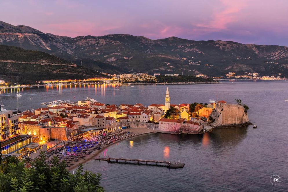Il centro storico di Budva