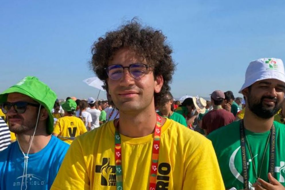 Antonio Cerone, 28 anni, dalla diocesi di Melfi, fiosioterapista, alla sua prima Gmg come volontario. «Mi è piaciuto il messaggio dell’omelia di oggi. Il Papa ci ha detto di non avere paura e alcun timore per il cammino della vita che aspetta noi giovani».