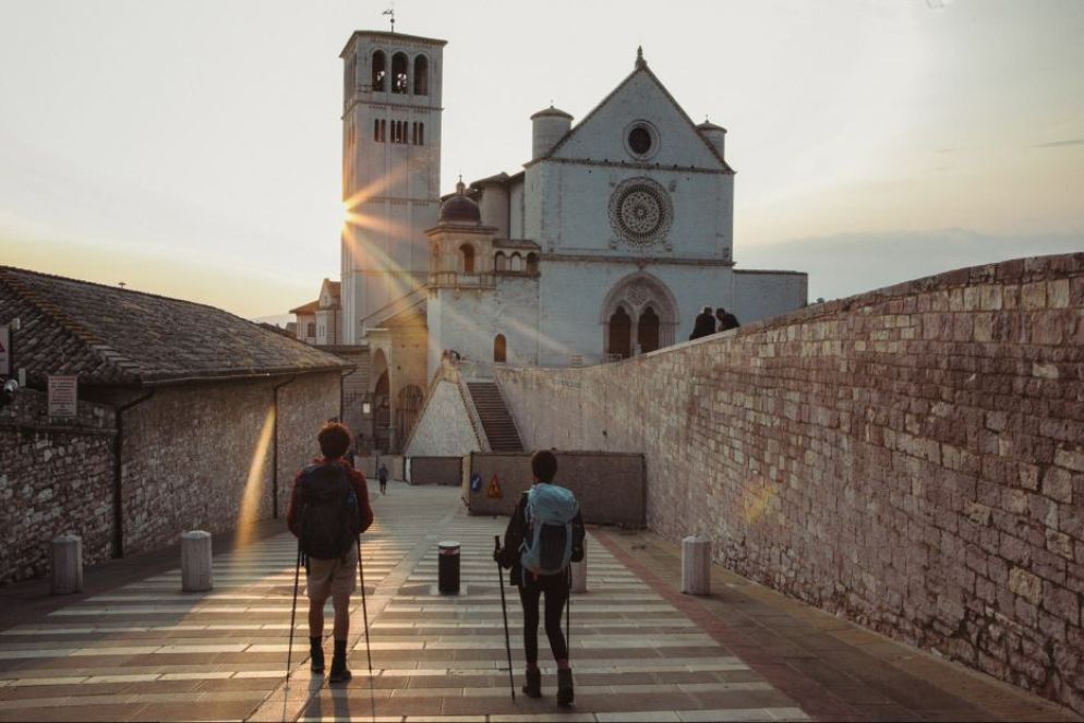 Umbria, verso la Basilica di San Francesco ad Assisi