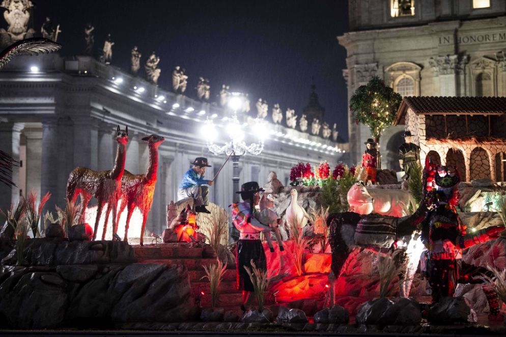 Il presepe in piazza San Pietro - Cristian Gennari / Siciliani