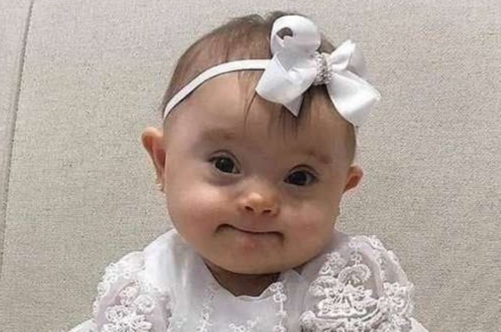 Emersyn il giorno del Battesimo