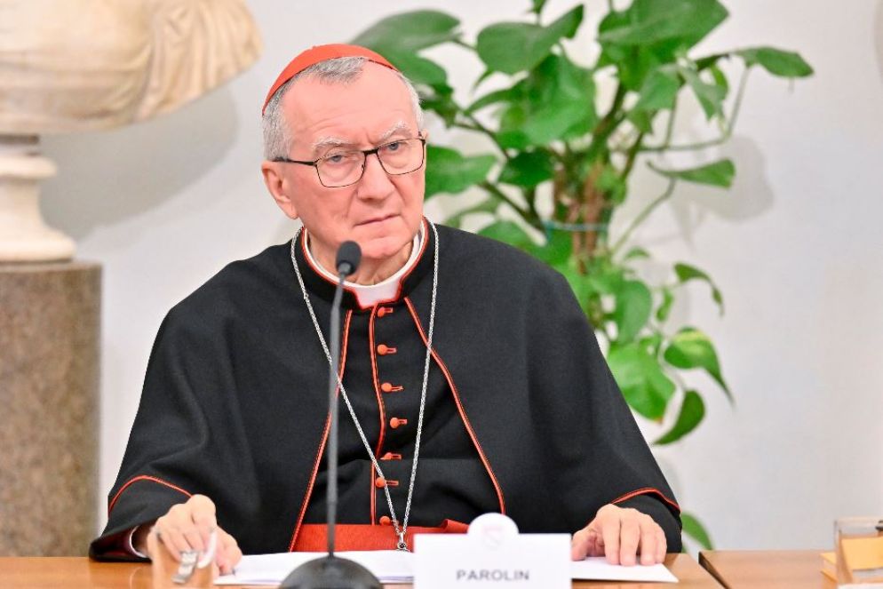 Il segretario di Stato Parolin - Ansa