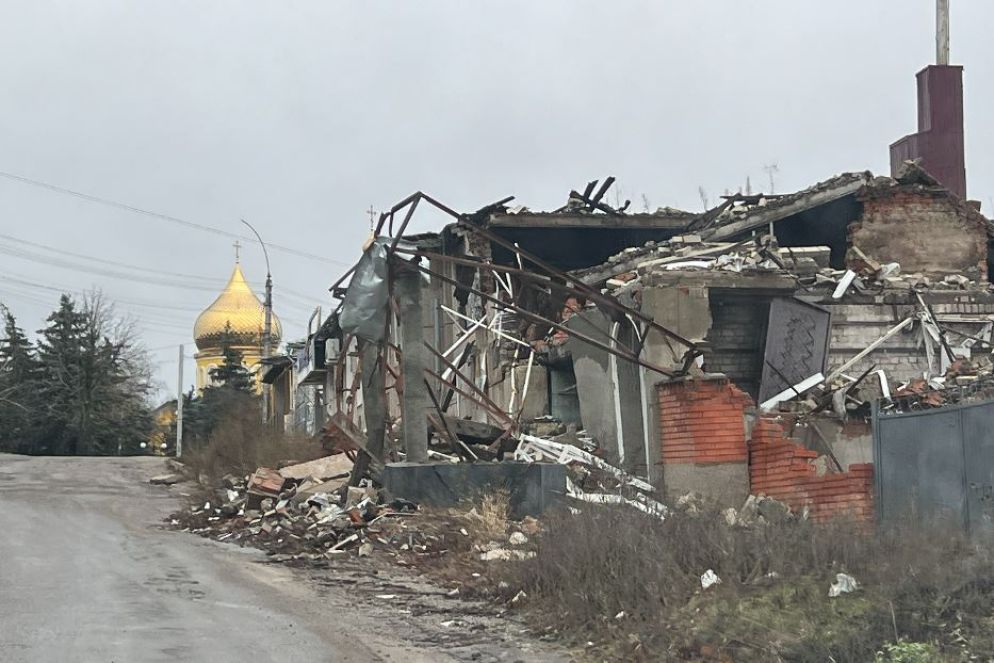 La devastazione e le vie spettrali di Kupiansk, la città sul fronte che ha l'esercito russo a pochi chilometri - Gambassi