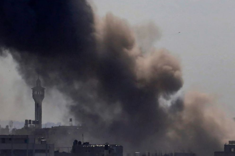 Ancora raid israeliani sulla Striscia di Gaza - ANSA