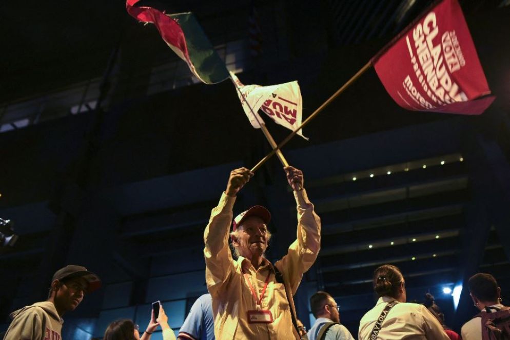 I sostenitori della candidata di Morena pronti per festeggiare - REUTERS