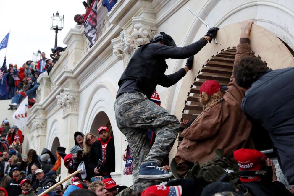 L'attacco del 6 gennaio 2021 - Ansa