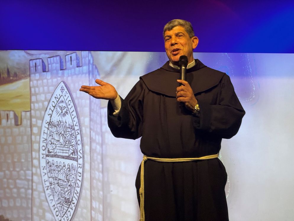 fra' Ibrahim Faltas, Vicario della Custodia e direttore della Scuola e del Centro polivalente di gerusalemme - Nello Scavo