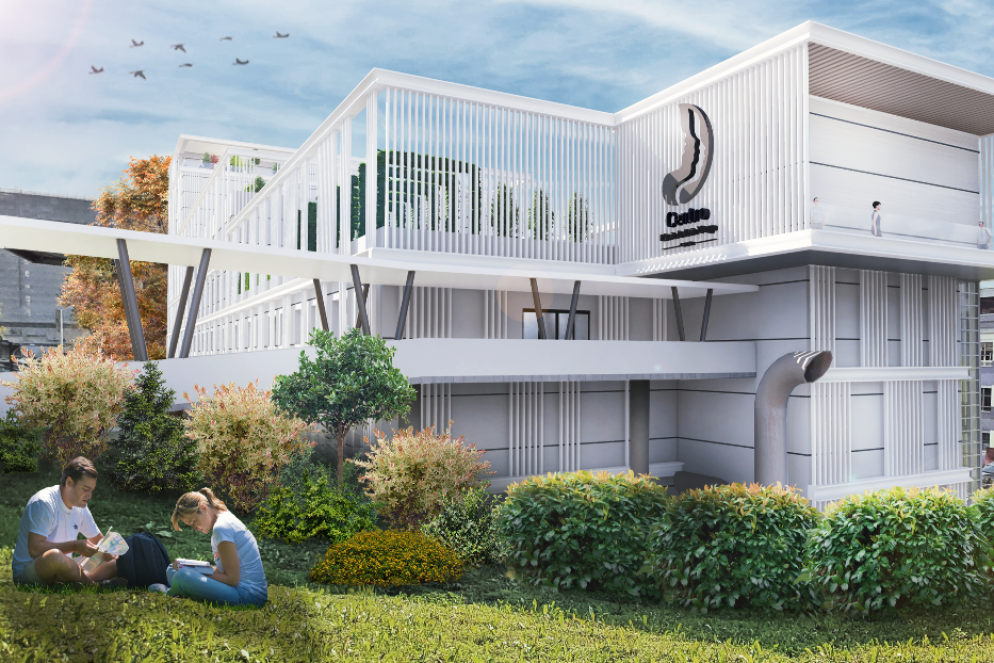 Un'altra veduta computerizzata che anticipa le nuove strutture che saranno realizzate - .