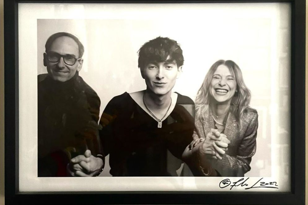 Bernardo in una foto di famiglia - Foto Fabio Lovino