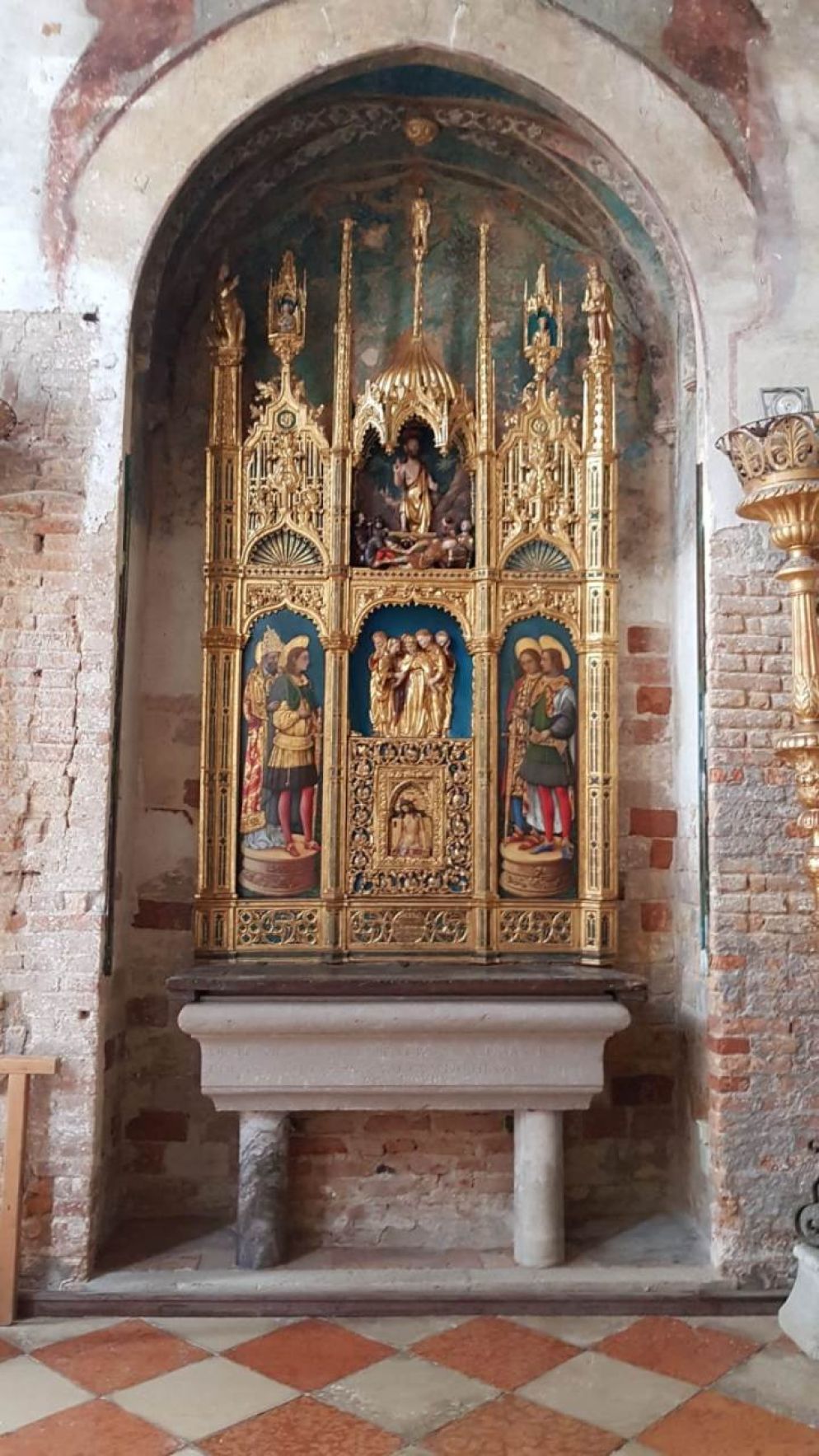 Il Polittico del Corpo di Cristo dopo il restauro - Patriarcato Venezia / Mibac