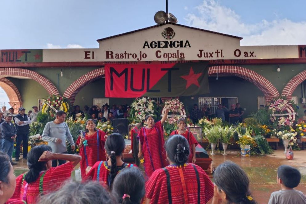 Mujeres triquis despiden a Adriana y Virginia - Red de mujeres periodistas de Oaxaca