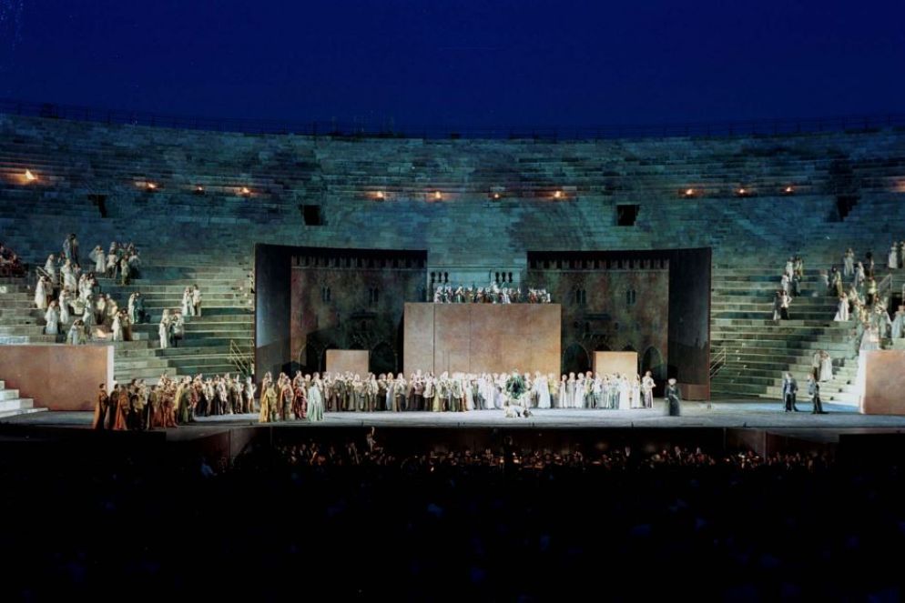 Un'opera lirica all'Arena