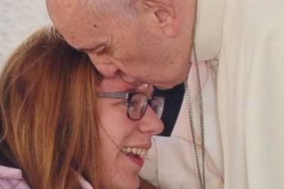 Marta con papa Francesco - .