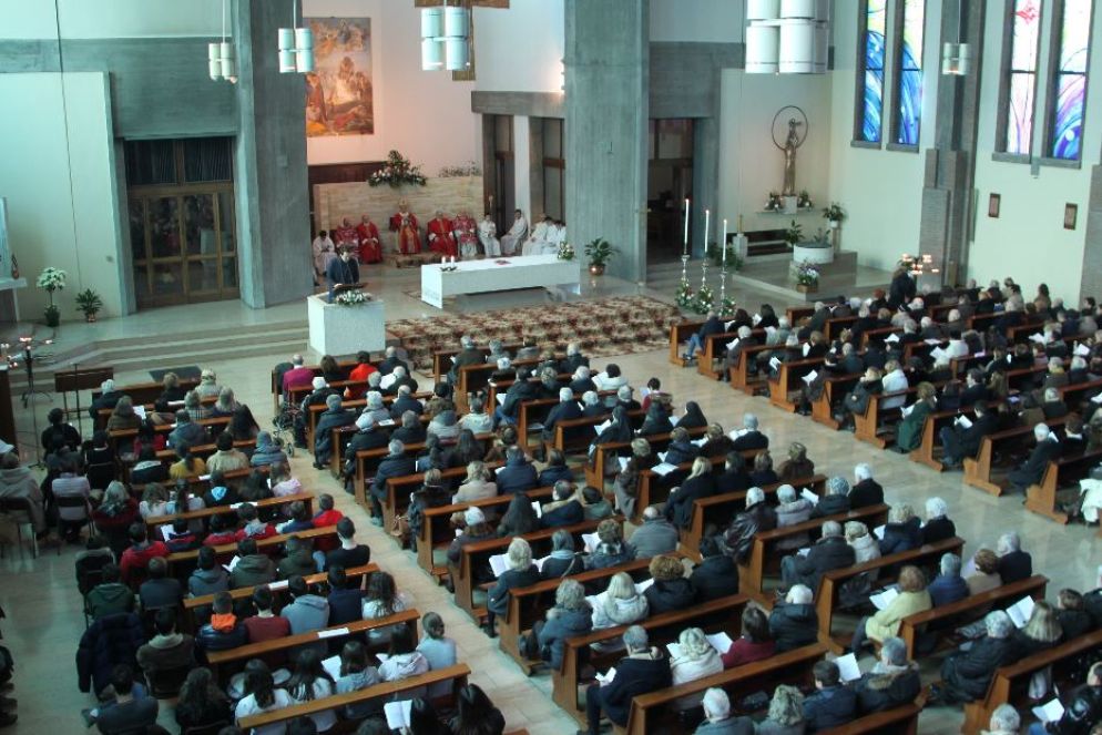 Una celebrazione in parrocchia - Foto archivio