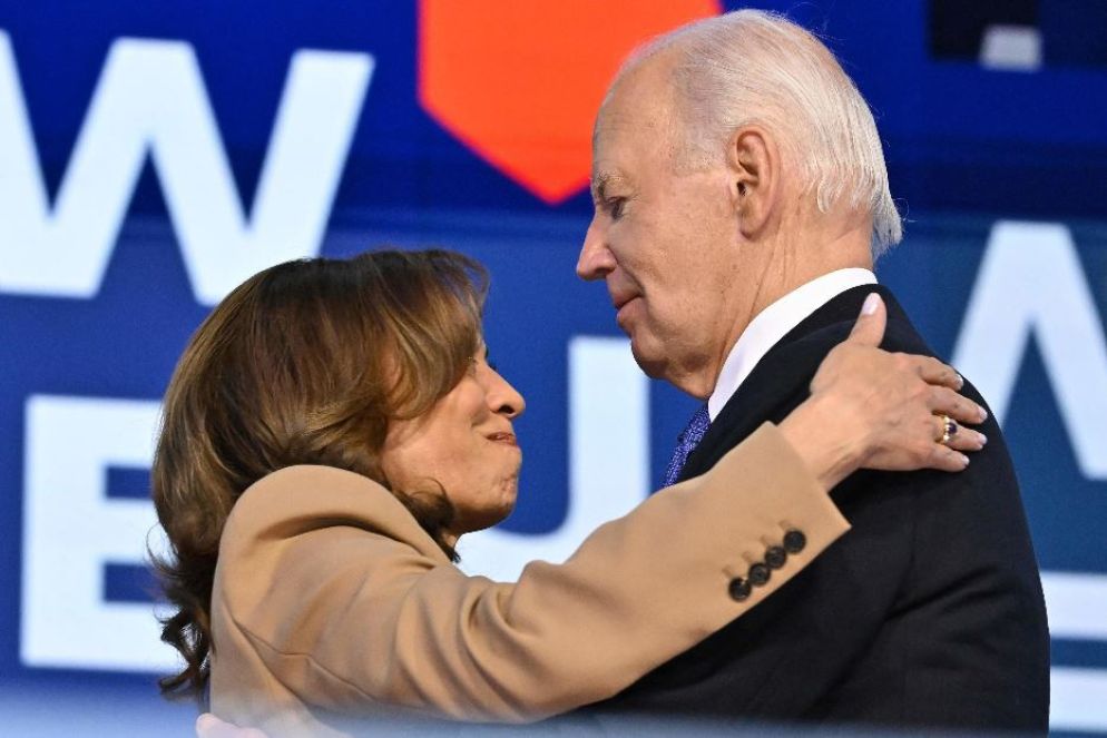 Il "passaggio della torcia alla convention - Ansa