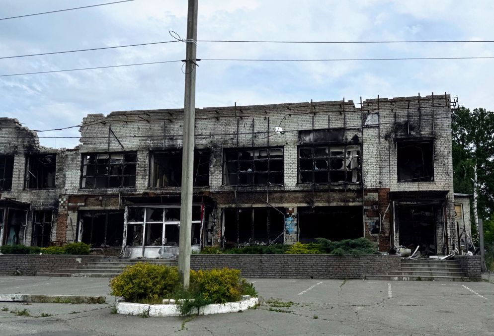 Edifici distrutti nella zona di confine - Nello Scavo