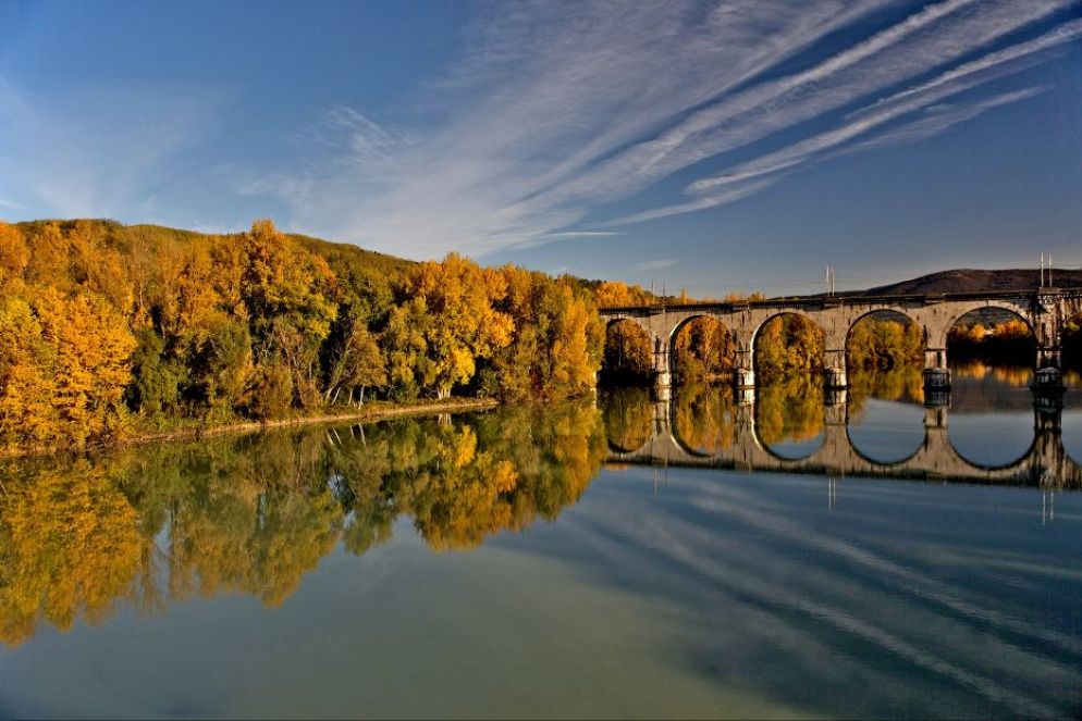 Ponte sul fiume Isonzo, uno dei luoghi simbolo della Grande Guerra che si possono visitare in Friuli Venezia Giulia - PromoTurismo Fvg / Luigi Vitale