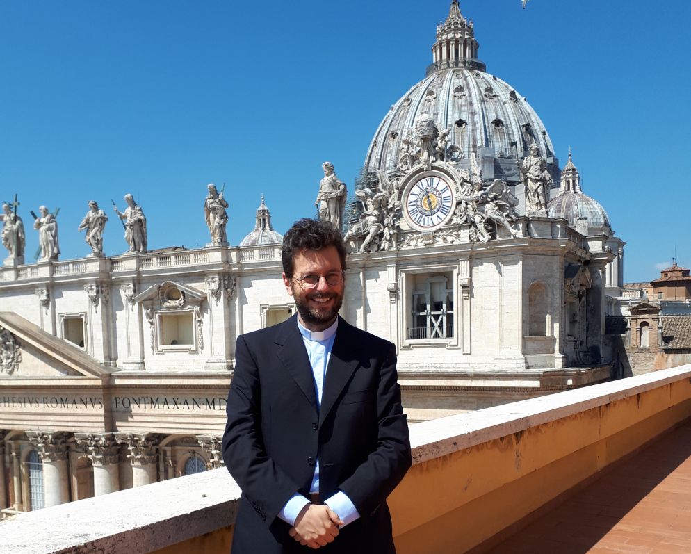 Il prefetto Apostolico di Ulaanbaatar in Mongolia, monsignor Giorgio Marengo, missionario della Consolata, nativo di Cuneo - ANSA