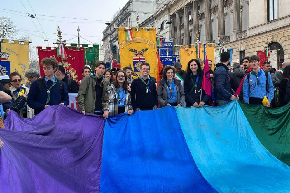 La manifestazione di Libera a Milano - .